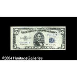 A Pair of Errors, Including$5 1953* Silver Certificate A Pair of Errors, Including: