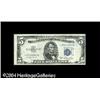 Image 1 : A Pair of Errors, Including$5 1953* Silver Certificate A Pair of Errors, Including: