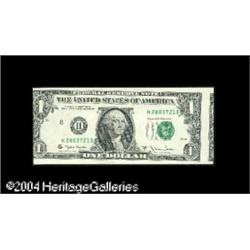 Three Different Denominations.Fr. 1910-H $1 1977A Feder Three Different Denominations with Errors.