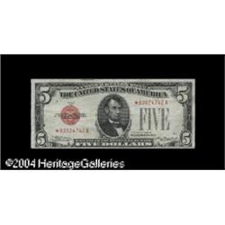 Fr. 1527* $5 1928B Legal Tender Note. Very Fine-Extre Fr. 1527* $5 1928B Legal Tender Note. Very Fin