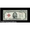 Image 1 : Fr. 1528* $5 1928C Legal Tender Note. Extremely Fine- Fr. 1528* $5 1928C Legal Tender Note. Extremel