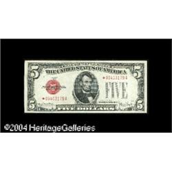 Fr. 1531* $5 1928F Wide 1 Legal Tender Note. Gem Crisp Fr. 1531* $5 1928F Wide 1 Legal Tender Note. 