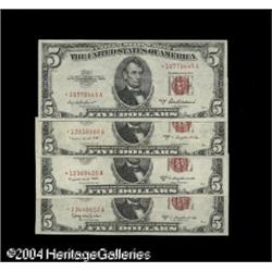 Fr. 1533*, 1534*, 1535* $5 1953A-1953-C Legal Tender Fr. 1533*, 1534*, 1535* $5 1953A-1953-C Legal T