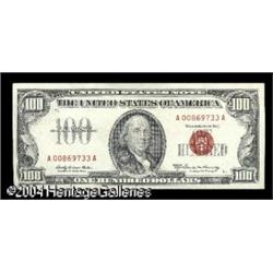 Fr. 1551 $100 1966A Legal Tender Note. Very Choice Cr Fr. 1551 $100 1966A Legal Tender Note. Very Ch