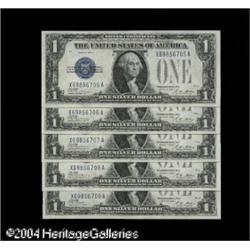 Fr. 1601 $1 1928A Silver Certificates. Gem Crisp Uncirc Fr. 1601 $1 1928A Silver Certificates. Gem C