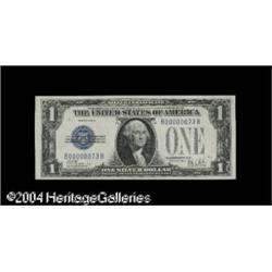 Fr. 1602 $1 1928B Silver Certificate. Choice Crisp Un Fr. 1602 $1 1928B Silver Certificate. Choice C