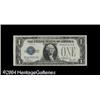 Image 1 : Fr. 1602 $1 1928B Silver Certificate. Choice Crisp Un Fr. 1602 $1 1928B Silver Certificate. Choice C