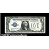 Image 1 : Fr. 1603 $1 1928C Silver Certificate. Choice Crisp Un Fr. 1603 $1 1928C Silver Certificate. Choice C