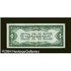 Image 2 : Fr. 1605 $1 1928E Silver Certificate. Choice Crisp Un Fr. 1605 $1 1928E Silver Certificate. Choice C
