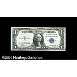 Fr. 1607 $1 1935 Silver Certificate. Gem Crisp Uncirc Fr. 1607 $1 1935 Silver Certificate. Gem Crisp