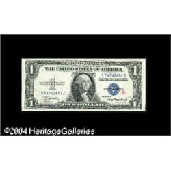 Fr. 1610 $1 1935A "S" Silver Certificates. Gem Crisp Fr. 1610 $1 1935A "S" Silver Certificates. Gem 