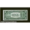 Image 2 : Fr. 1611* $1 1935B Silver Certificate. Gem Crisp Uncirc Fr. 1611* $1 1935B Silver Certificate. Gem C