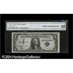Fr. 1612 $1 1935C Silver Certificate.CGA About Uncircul Courtesy Autographed Fr. 1612 $1 1935C Silve