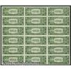 Image 2 : Fr. 1614 $1 1935E Silver Certificates. Uncut Sheet of 1 Fr. 1614 $1 1935E Silver Certificates. Uncut