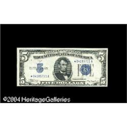 Fr. 1651* $5 1934A Mule Silver Certificate. Choice Cr Fr. 1651* $5 1934A Mule Silver Certificate. Ch