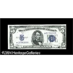 Fr. 1652* $5 1934B Silver Certificate. Choice Crisp U Fr. 1652* $5 1934B Silver Certificate. Choice 