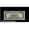 Image 2 : Fr. 1653* $5 1934C Mule Silver Certificate. About Unc Fr. 1653* $5 1934C Mule Silver Certificate. Ab