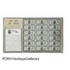 Image 1 : Fr. 1614 $1 1935E Silver Certificates. Uncut Sheet of Fr. 1655 $5 1953 Silver Certificates. Uncut Sh