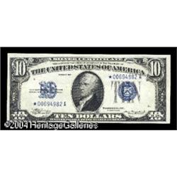 Fr. 1701* $10 1934 Silver Certificate. Choice About U Fr. 1701* $10 1934 Silver Certificate. Choice 