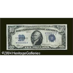 Fr. 1704* $10 1934C Silver Certificate. Gem Crisp Uncir Fr. 1704* $10 1934C Silver Certificate. Gem 
