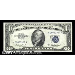 Fr. 1707* $10 1953A Silver Certificate. Gem Crisp Unc Fr. 1707* $10 1953A Silver Certificate. Gem Cr
