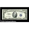 Image 1 : Fr. 1708 $10 1953B Silver Certificate. Very Choice Cris Fr. 1708 $10 1953B Silver Certificate. Very 
