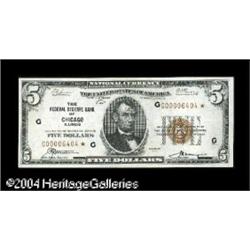 Fr. 1850-G* $5 1929 Federal Reserve Bank Note. Choice Fr. 1850-G* $5 1929 Federal Reserve Bank Note.