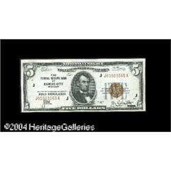 Fr. 1850-J $5 1929 Federal Reserve Bank Notes. Two Co Fr. 1850-J $5 1929 Federal Reserve Bank Notes.
