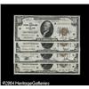 Image 1 : Four Fr. 1860-D $10 1929 Federal Reserve Bank Note. Ch Four FRBNs.