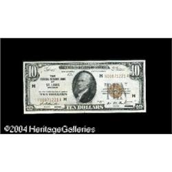 Fr. 1860-H $10 1929 Federal Reserve Bank Notes. Gem Cr Fr. 1860-H $10 1929 Federal Reserve Bank Note