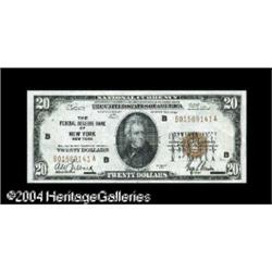 Fr. 1870-B $20 1929 Federal Reserve Bank Note. Gem Cr Fr. 1870-B $20 1929 Federal Reserve Bank Note.