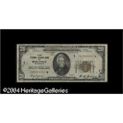 Fr. 1870-I* $20 1929 Federal Reserve Bank Note. Fine Fr. 1870-I* $20 1929 Federal Reserve Bank Note.