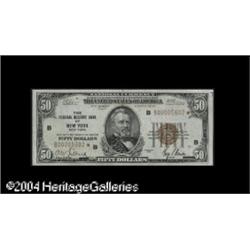 Fr. 1880-B* $50 1929 Federal Reserve Bank Note. Choice Fr. 1880-B* $50 1929 Federal Reserve Bank Not