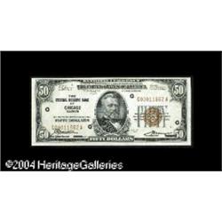 Fr. 1880-G $50 1929 Federal Reserve Bank Note. Choice Fr. 1880-G $50 1929 Federal Reserve Bank Note.