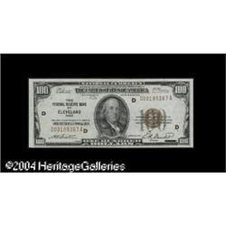 Fr. 1890-D $100 1929 Federal Reserve Bank Note. Gem Cri Fr. 1890-D $100 1929 Federal Reserve Bank No