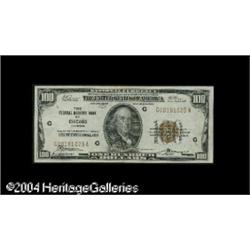 Fr. 1890-G $100 1929 Federal Reserve Bank Note. Extreme Fr. 1890-G $100 1929 Federal Reserve Bank No