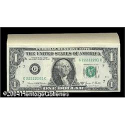 Fr. 1907-G $1 1969D Federal Reserve Notes. Original Pac Fr. 1907-G $1 1969D Federal Reserve Notes. O