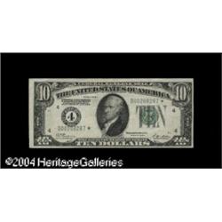 Fr. 2001-D* $10 1928A Federal Reserve Note. Very Fine. Fr. 2001-D* $10 1928A Federal Reserve Note. V