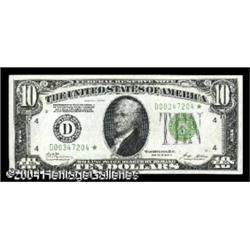 Fr. 2002-D* $10 1928-B Federal Reserve Note. About Un Fr. 2002-D* $10 1928-B Federal Reserve Note. A