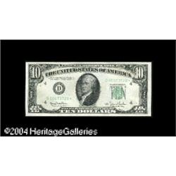 Fr. 2010-D* $10 1950 Wide Federal Reserve Note. Gem C Fr. 2010-D* $10 1950 Wide Federal Reserve Note