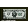 Image 1 : 1928-A $20 Federal Reserve Note (Dallas), Fr-2051-K, Ge Fr. 2051-K $20 1928A Federal Reserve Note. G