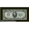 Image 1 : Fr. 2054-C* $20 1934 Federal Reserve Note. Gem Crisp Fr. 2054-C* $20 1934 Federal Reserve Note. Gem 