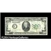 Image 1 : Fr. 2058-C* $20 1934-D Federal Reserve Note. Gem Cris Fr. 2058-C* $20 1934-D Federal Reserve Note. G
