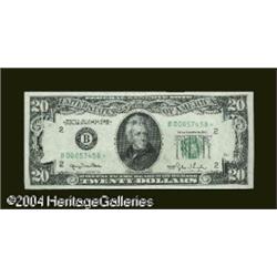 Fr. 2059-B* $20 1950 Federal Reserve Note. Choice Crisp Fr. 2059-B* $20 1950 Federal Reserve Note. G
