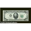 Image 1 : Fr. 2064-B* $20 1950-E Federal Reserve Note. Very Fine- Fr. 2064-B* $20 1950E Federal Reserve Note. 