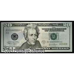 Fr. 2089-C $20 2004 Federal Reserve Note. Gem Crisp U Fr. 2089-C $20 2004 Federal Reserve Note. Gem 