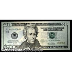 Fr. 2089-C $20 2004 Federal Reserve Note. Gem Crisp U Fr. 2089-C $20 2004 Federal Reserve Note. Gem 