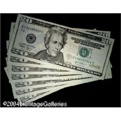 Fr. 2089-C $20 2004 Federal Reserve Note. Gem Crisp Unc Fr. 2089-C $20 2004 Federal Reserve Notes. G