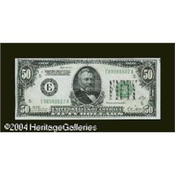 Fr. 2101-E $50 1928-A Federal Reserve Note. Gem Crisp U Fr. 2101-E $50 1928A Federal Reserve Note. C
