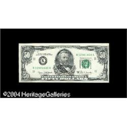 Fr. 2116-K $50 1969B Federal Reserve Note. Very Choice Fr. 2116-K $50 1969B Federal Reserve Note. Ve